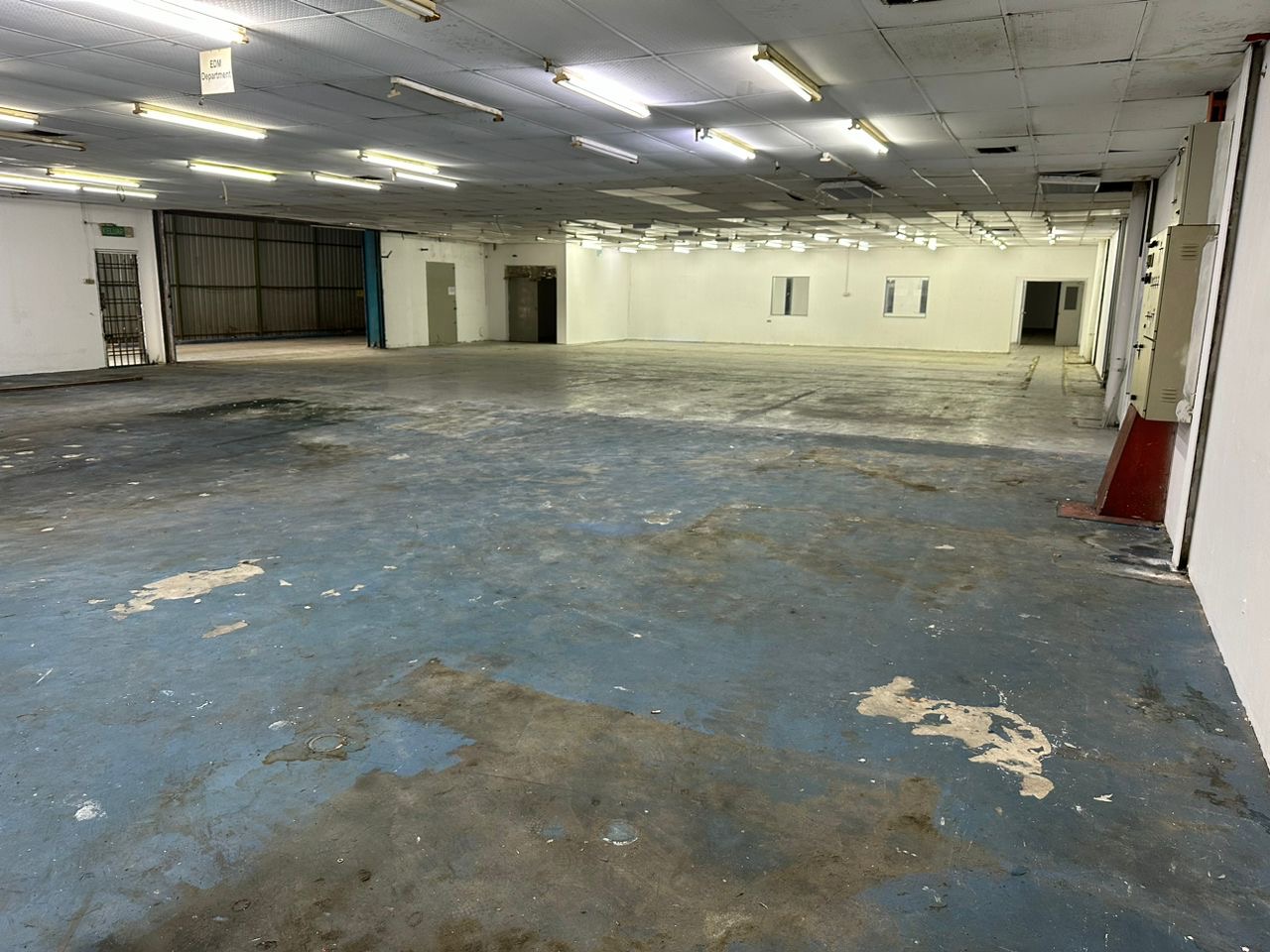 Ground-floor production and work area